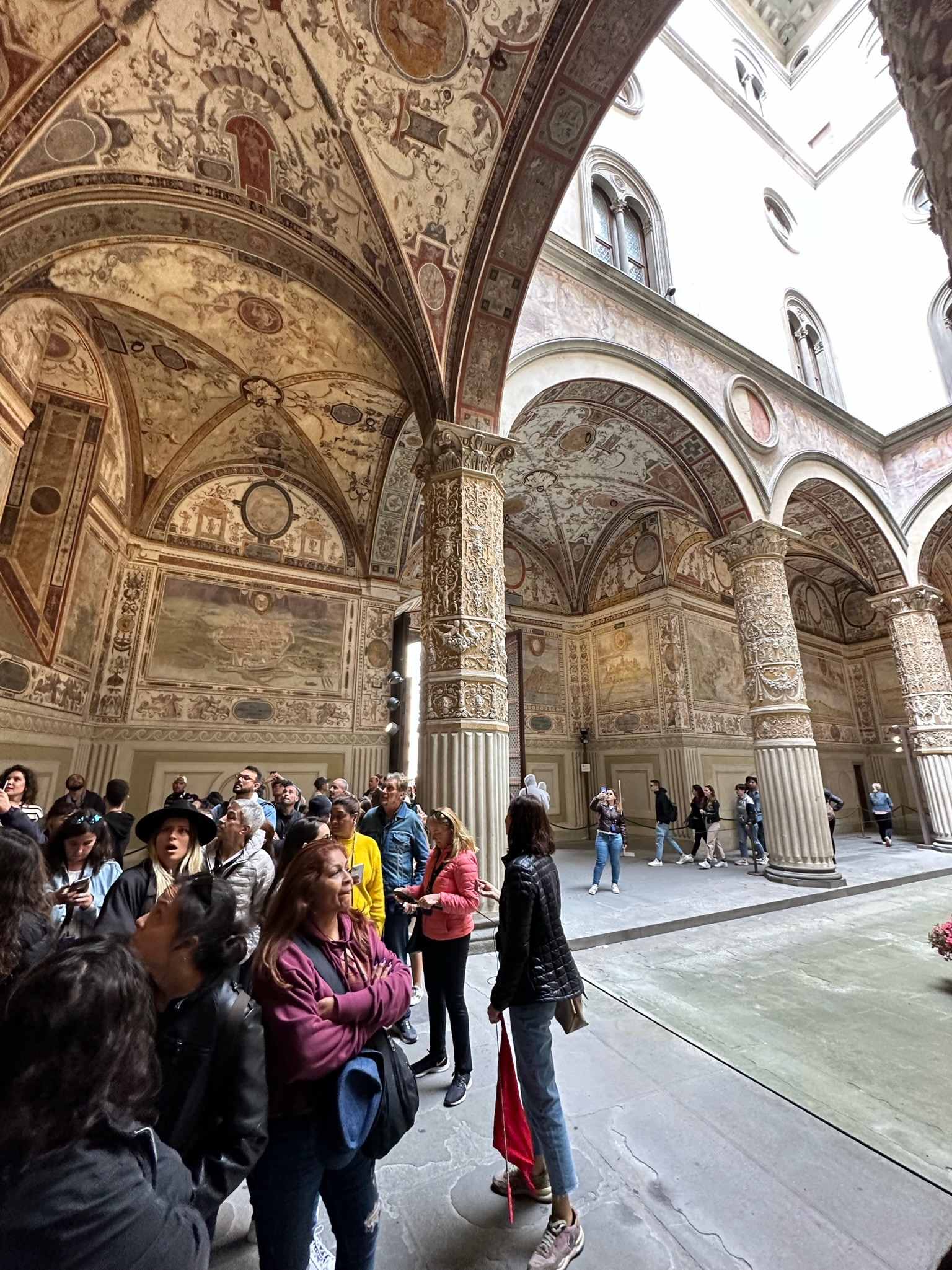 Free tour de los Médici en el patio del Palazzo Vecchio